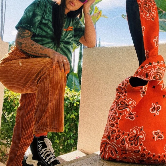 XL YAITO paisley knot bag - Picture 2 of 5